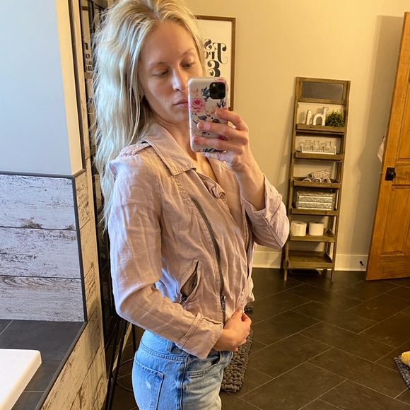 FreePeople Crop Blush Jacket - Picture 2 of 2